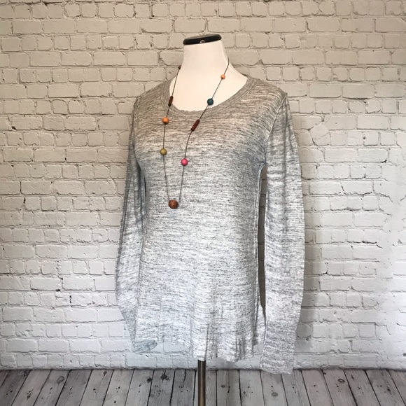 Grey long tunic style sweater - Picture 2 of 6